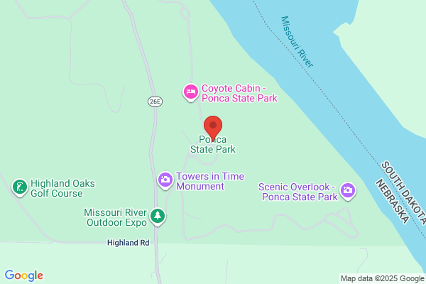 Nebraska State of, Ponca, Ponca State Park