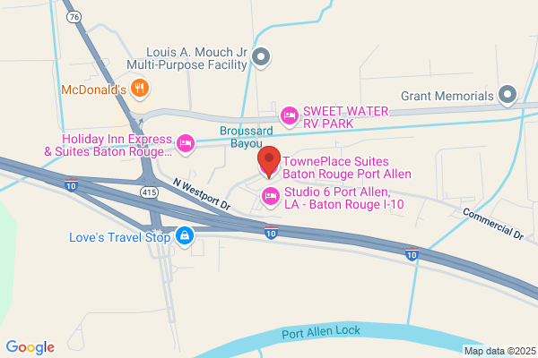 TownePlace Suites by Marriott Baton Rouge Port Allen