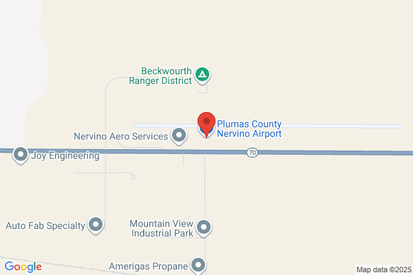 Plumas County, Airports, Nervino Airport