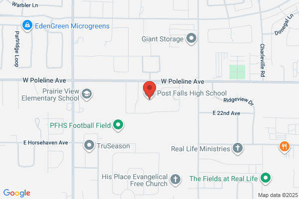 Elementary - High Schools, Post Falls School District 273, Post Falls High School