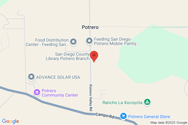 Mountain Empire Unified School District, Schools, Potrero Elementary