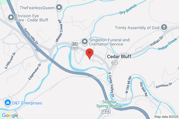 Schools, Tazewell County, Cedar Bluff School