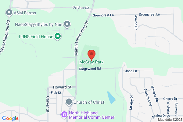 Prattville City of, Parks and Recreation Department, MacGray Park