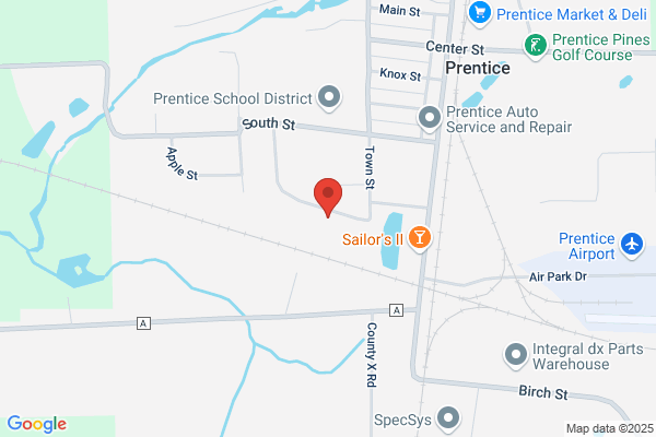 Prentice, Village of, Garage