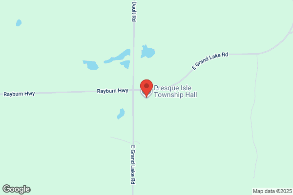 Presque Isle Township, Township Hall