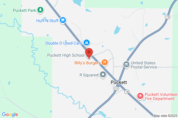 Rankin County Schools, Puckett School Zone, Puckett High School 7-12