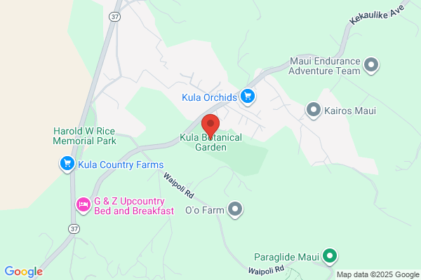 Kula Botanical Gardens