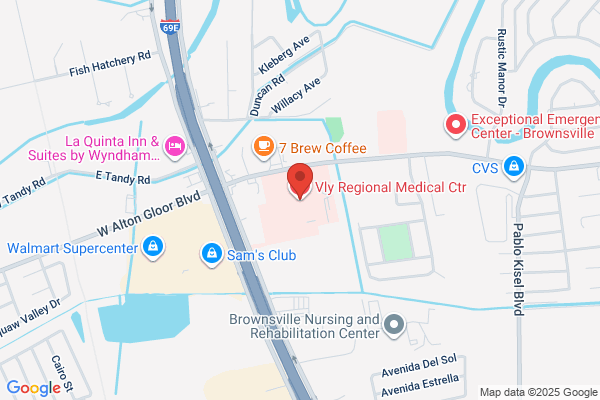 Valley Regional Medical Center Outpatient Therapy Services