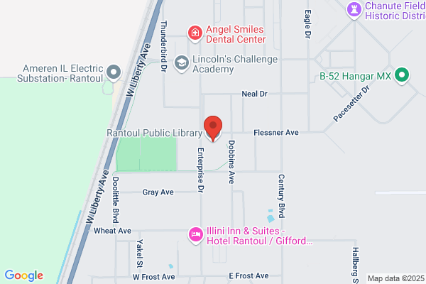 Libraries Public, Rantoul Public Library