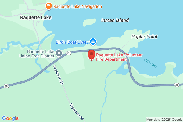 Raquette Lake Fire Department, Fire Hall