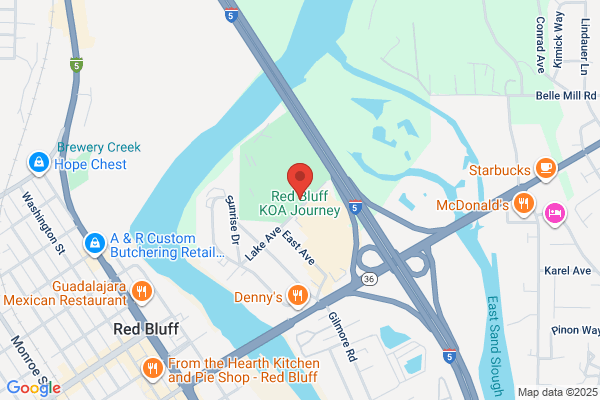 Red Bluff KOA Journey
