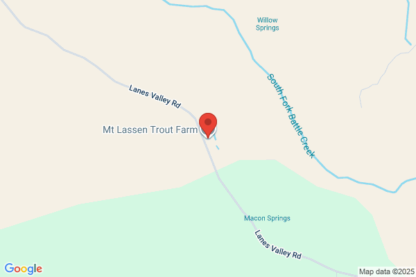 Mt Lassen Trout Farm
