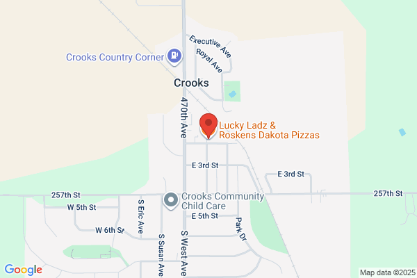 Critters & Roskens Dakota Pizzas