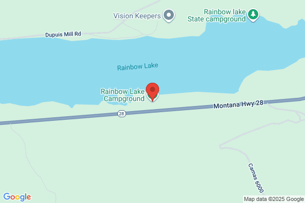 Rainbow Lake & Campground