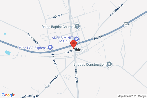 U S Government, Post Offices, Rhine