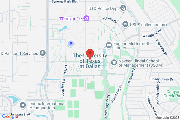University of Texas At Dallas, For Offices Not Listed Below