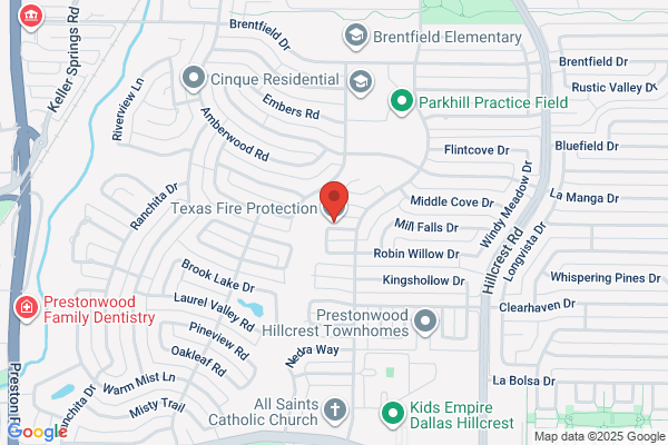 Fire Sprinkler System Texas