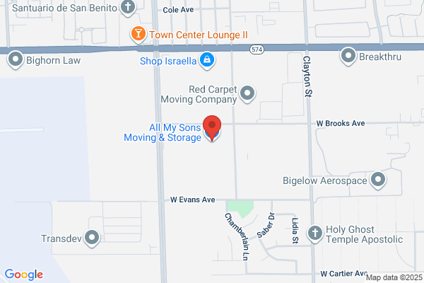 All My Sons Moving & Storage of Sacramento Inc