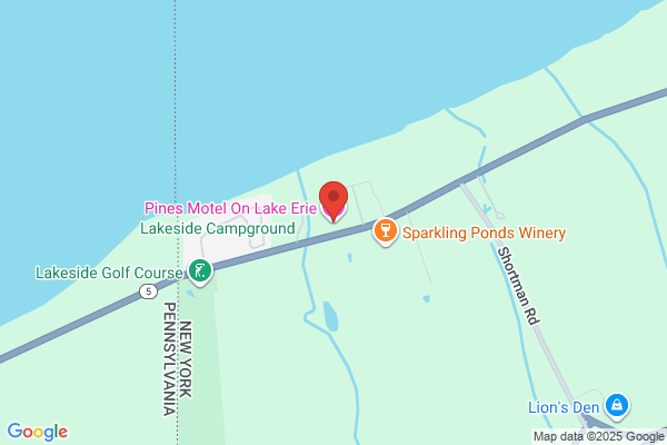 Pines Motel On Lake Erie Inc