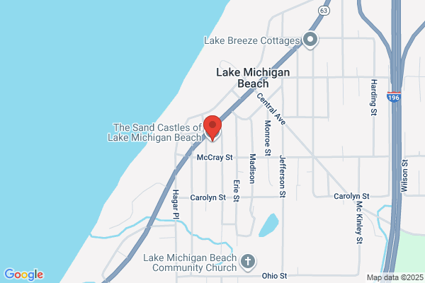 Sand Castles of Lake Michigan Beach the