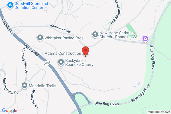 Adams Construction Co, Plants