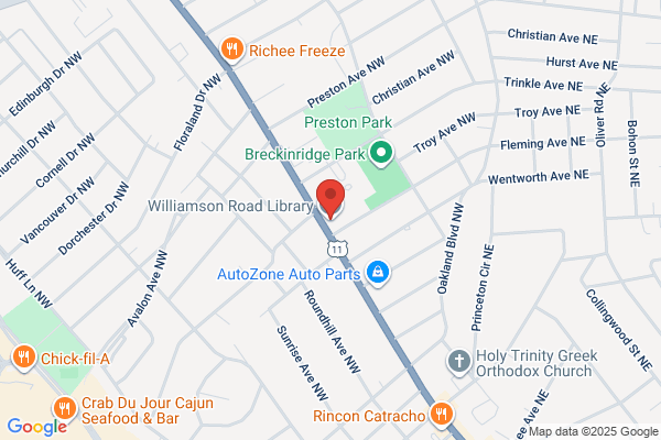Roanoke City of, Libraries, Branch Libraries, Williamson Road