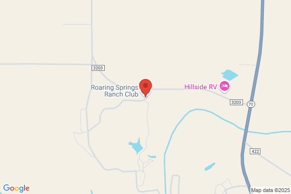 Roaring Springs Ranch Club Inc, Golf Club