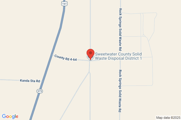 Sweetwater County Government, Solid Waste District, District Office