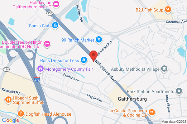 Enterprise Rent-A-Car, Maryland Locations, Gaithersburg-Mont Village