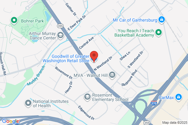 Goodwill Industries, Retail Stores, Maryland