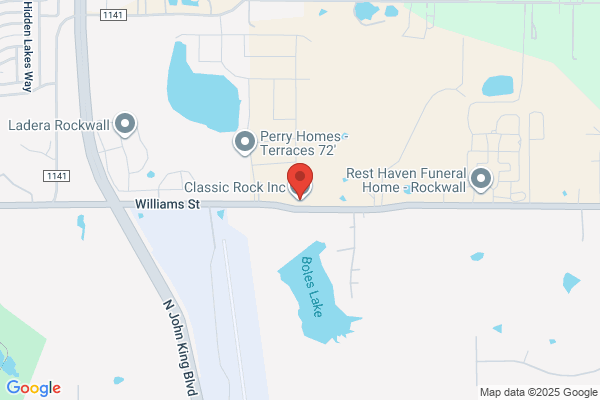 Classic Rock Stone Yard