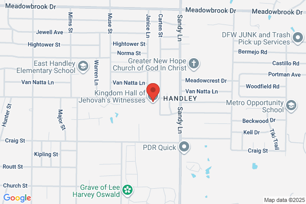 Kingdom Hall of Jehovah's Witness Meadowbrook & Central