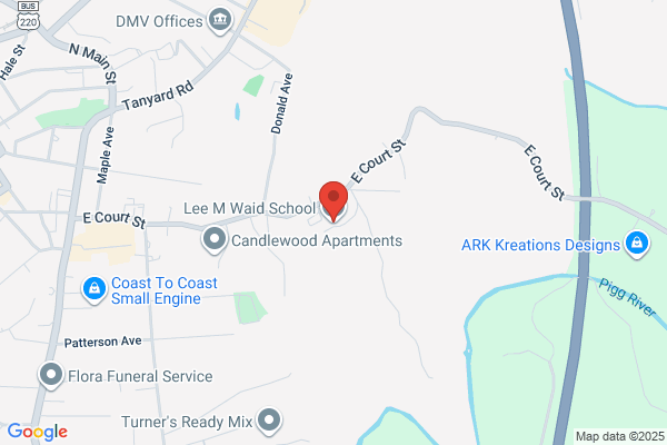 Elementary and Secondary:, Lee M. Waid Elementary School