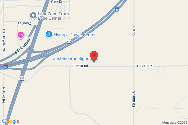 Just In Time Signs