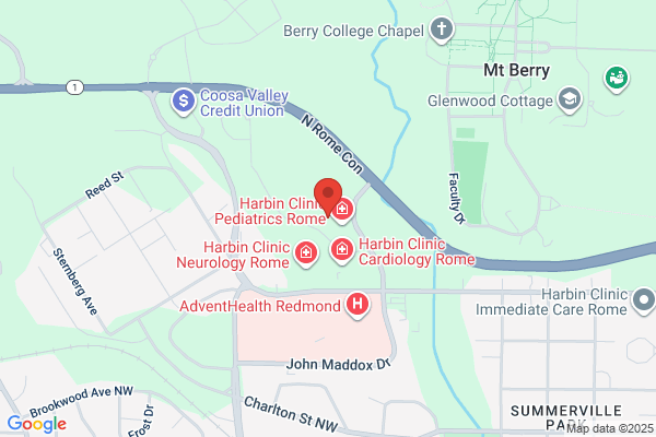 Harbin Clinic Pediatrics Rome Davis Sabino