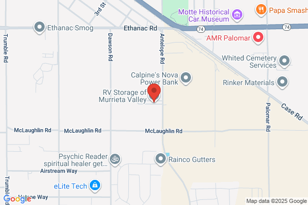 RV Storage of Murietta Valley