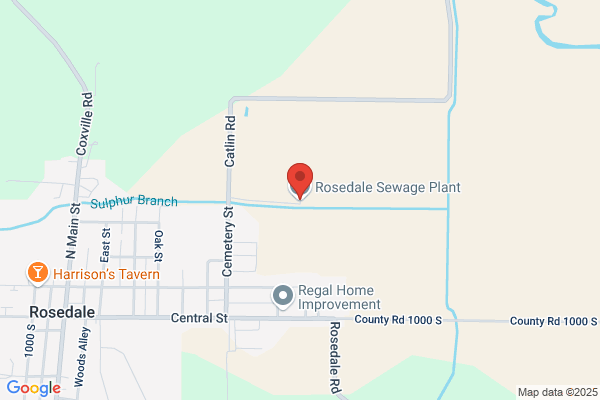 Rosedale Sewage Plant