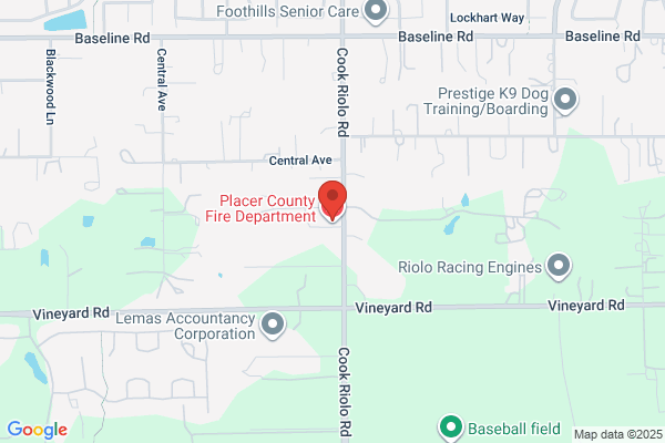 Placer County Fire Dry Creek Fire Department