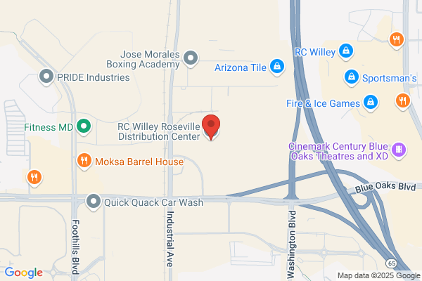 RC Willey Roseville Distribution Center