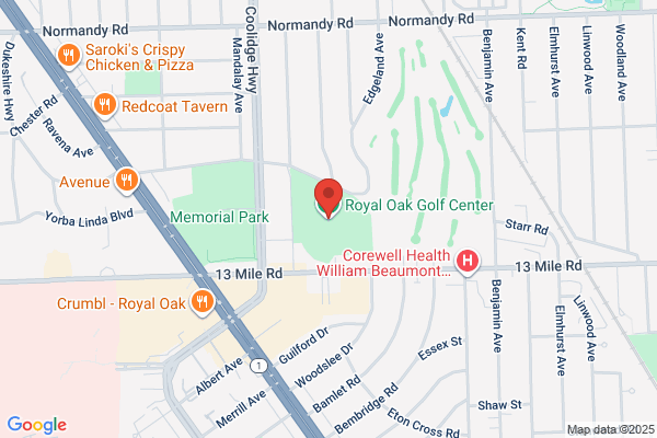 Pro Golf Royal Oak