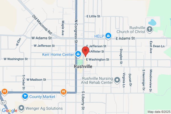 United States Government, Post Offices, Rushville