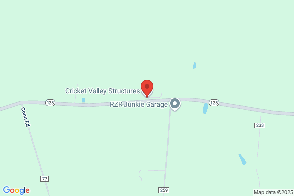 Cricket Valley Structures