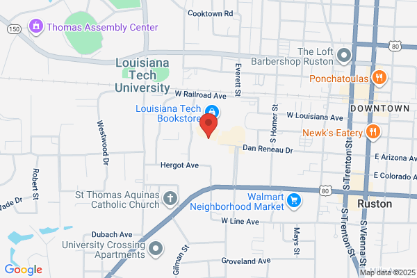 Louisiana Tech University, Main Campus & Information, Louisiana Tech University
