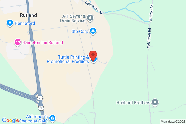 Quickprint of Rutland