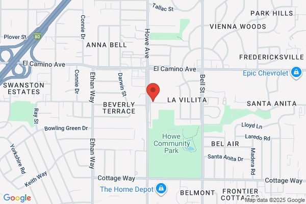 Main location - Sacramento