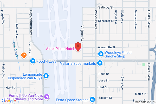 Uber Greenlight Spot at Airtel Plaza Hotel - Van Nuys - CLOSED