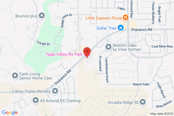 Tejas Valley Rv Park & Campgrounds