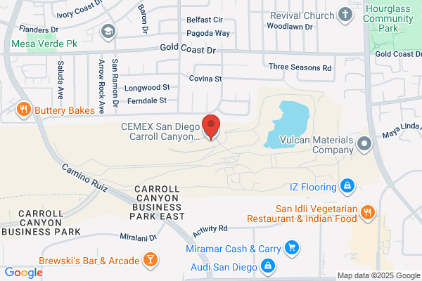 CEMEX San Diego Carroll Canyon Concrete Plant