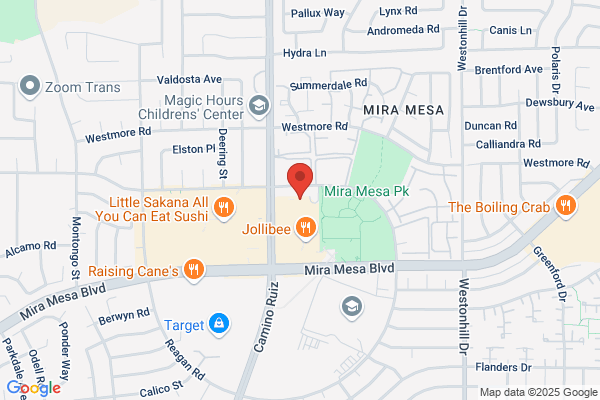 San Diego City of, Branch Libraries, Mira Mesa
