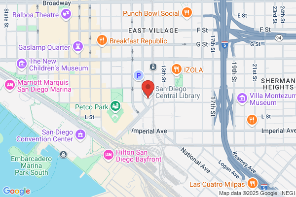 San Diego City of, Central Library, Environmental Library